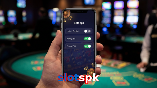 Game list for Slotspk app section